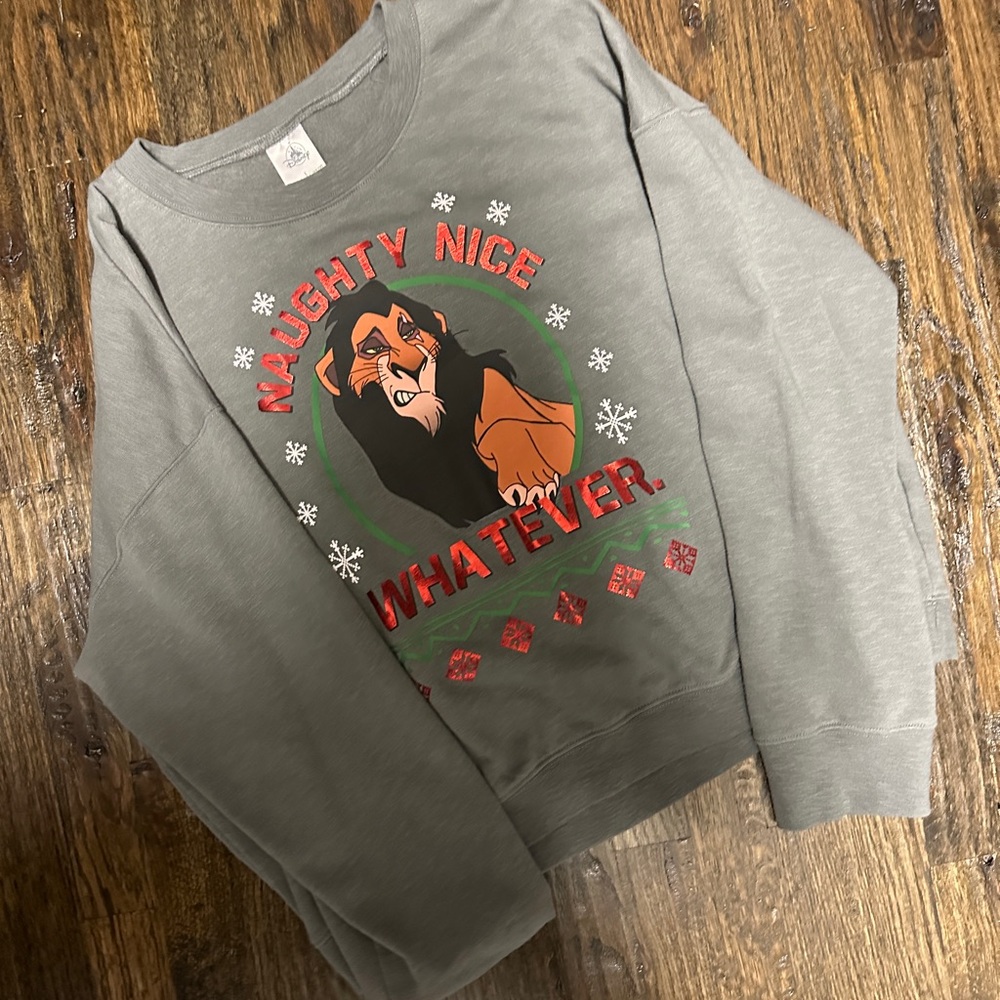 Disney Holiday Sweatshirt
